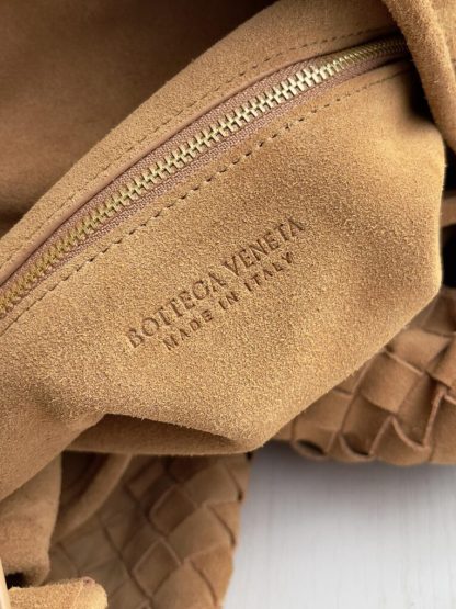  Bottega Veneta Suede Large Hop Brown Shoulder Bag #3687 - Image 10