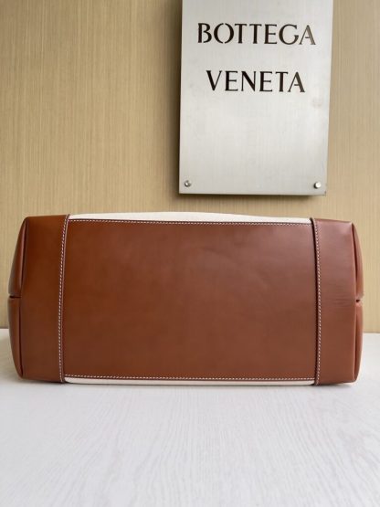  Bottega Veneta Canvas Large Andiamo Tote Bag Top handle bag #3653 - Image 3