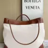  Bottega Veneta Canvas Large Andiamo Tote Bag Top handle bag #3653 - Image 9