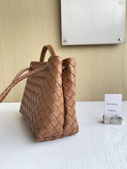  Bottega Veneta Small Andiamo Tote Bag Top handle bag Dark praline #3647 - Image 6