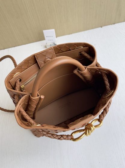  Bottega Veneta Small Andiamo Tote Bag Top handle bag Dark praline #3647 - Image 2