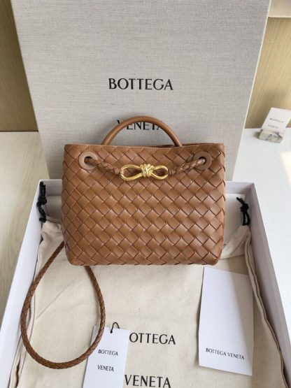  Bottega Veneta Small Andiamo Tote Bag Top handle bag Dark praline #3647 - Image 4