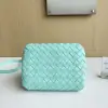  Bottega Veneta Small Parachute Shoulder Bag 796596 Green oasis #3715 - Image 7