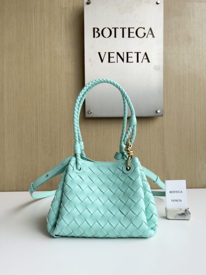 Replica Bottega Veneta Small Parachute Shoulder Bag 796596 Green oasis #3715