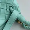  Bottega Veneta Small Parachute Shoulder Bag 796596 Green oasis #3715 - Image 9