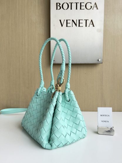  Bottega Veneta Small Parachute Shoulder Bag 796596 Green oasis #3715 - Image 12
