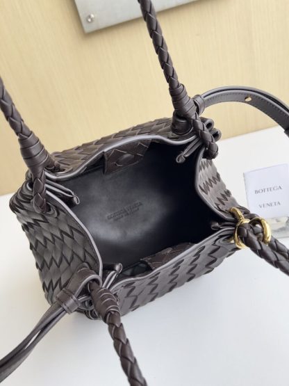  Bottega Veneta Small Parachute Shoulder Bag 796596 Fondant #3714 - Image 3