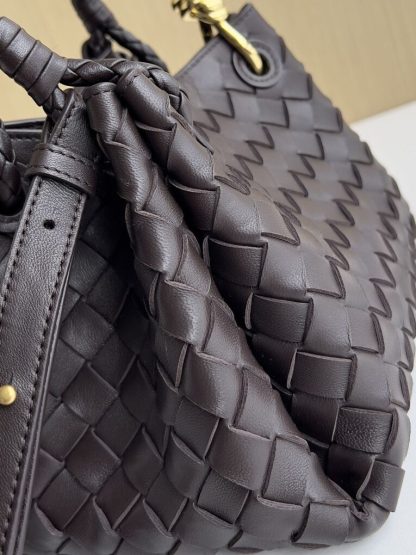  Bottega Veneta Small Parachute Shoulder Bag 796596 Fondant #3714 - Image 4
