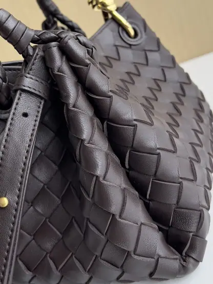  Bottega Veneta Small Parachute Shoulder Bag 796596 Fondant #3714 - Image 4