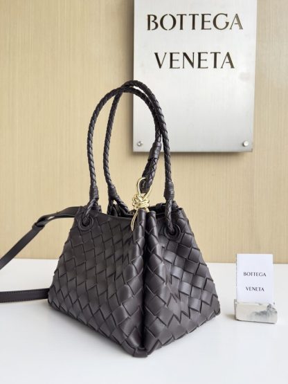  Bottega Veneta Small Parachute Shoulder Bag 796596 Fondant #3714 - Image 8