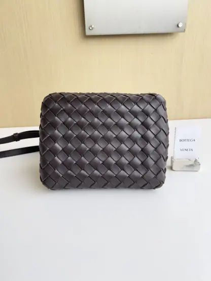  Bottega Veneta Small Parachute Shoulder Bag 796596 Fondant #3714 - Image 6