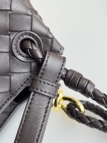  Bottega Veneta Small Parachute Shoulder Bag 796596 Fondant #3714 - Image 7