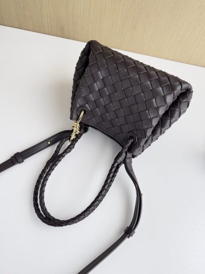  Bottega Veneta Small Parachute Shoulder Bag 796596 Fondant #3714 - Image 10