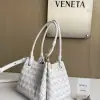  Bottega Veneta Small Parachute Shoulder Bag 796596 Sea salt #3713 - Image 6