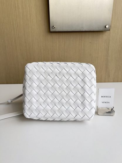  Bottega Veneta Small Parachute Shoulder Bag 796596 Sea salt #3713 - Image 3