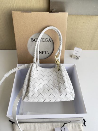 Replica Bottega Veneta Small Parachute Shoulder Bag 796596 Sea salt #3713