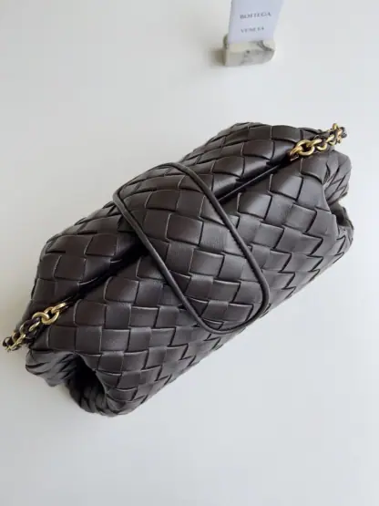  Bottega Veneta Teen Lauren 1980 With Chain Bag Fondant #3706 - Image 3