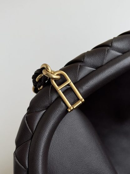  Bottega Veneta Teen Lauren 1980 With Chain Bag Fondant #3706 - Image 4