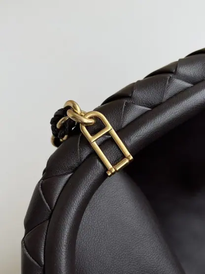  Bottega Veneta Teen Lauren 1980 With Chain Bag Fondant #3706 - Image 4