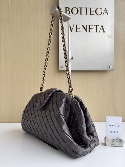  Bottega Veneta Teen Lauren 1980 With Chain Bag Fondant #3706 - Image 9