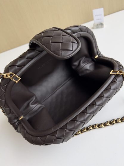  Bottega Veneta Teen Lauren 1980 With Chain Bag Fondant #3706 - Image 7