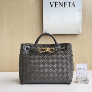 Replica Bottega Veneta Small Andiamo Tote Bag Top handle bag Kaki #3651