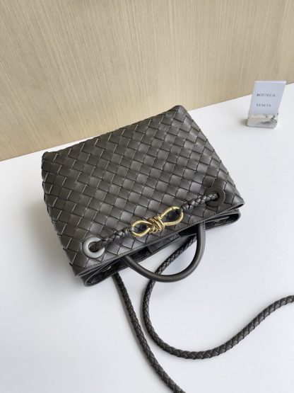  Bottega Veneta Small Andiamo Tote Bag Top handle bag Kaki #3651 - Image 8