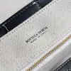  Bottega Veneta Canvas Large Andiamo Tote Bag Black with Canvas #3654 - Image 9