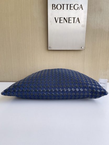  Bottega Veneta Large Hop Shoulder bag with Intrecciato craftsmanship in leather and denim #3656 - Image 10