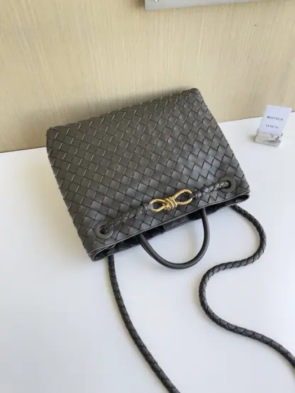  Bottega Veneta Medium Andiamo Tote Bag Top handle bag Kaki #3639 - Image 8