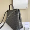  Bottega Veneta Medium Andiamo Tote Bag Top handle bag Kaki #3639 - Image 9