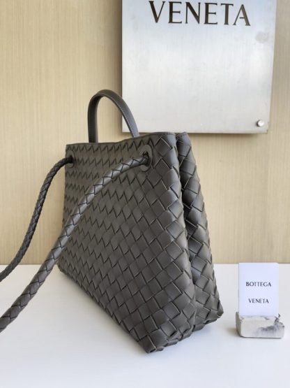  Bottega Veneta Medium Andiamo Tote Bag Top handle bag Kaki #3639 - Image 9