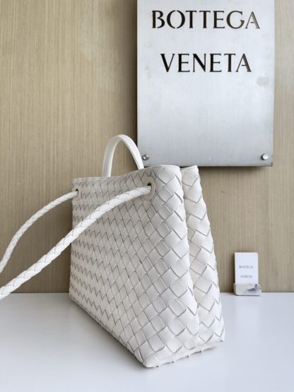  Bottega Veneta Medium Andiamo Tote Bag Top handle bag Sea salt #3642 - Image 7