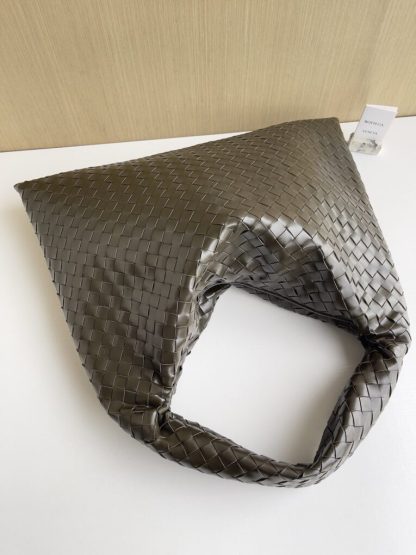  Bottega Veneta Large Hop Kaki Shoulder Bag #3685 - Image 8