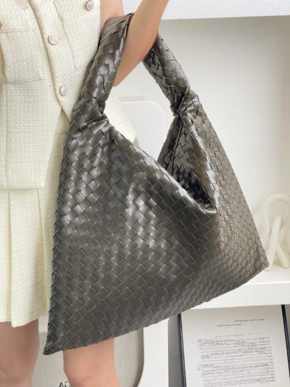  Bottega Veneta Large Hop Kaki Shoulder Bag #3685 - Image 3