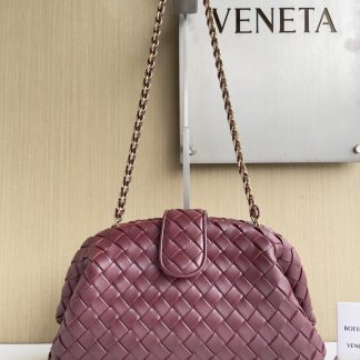 Replica Bottega Veneta Teen Lauren 1980 With Chain Bag Barolo #3709