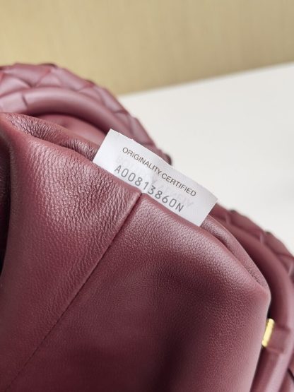  Bottega Veneta Teen Lauren 1980 With Chain Bag Barolo #3709 - Image 4