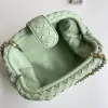  Bottega Veneta Teen Lauren 1980 With Chain Bag Fresh mint #3710 - Image 2