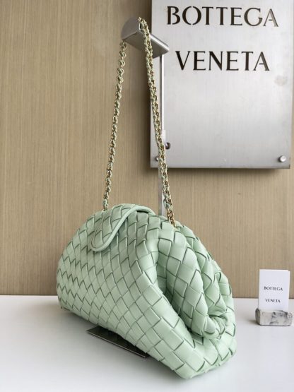  Bottega Veneta Teen Lauren 1980 With Chain Bag Fresh mint #3710 - Image 3