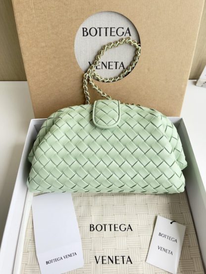  Bottega Veneta Teen Lauren 1980 With Chain Bag Fresh mint #3710 - Image 10