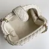 Bottega Veneta Teen Lauren 1980 With Chain Bag Sea salt #3716 - Image 4