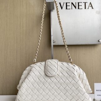 Replica Bottega Veneta Teen Lauren 1980 With Chain Bag Sea salt #3716
