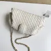  Bottega Veneta Teen Lauren 1980 With Chain Bag Sea salt #3716 - Image 6