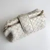  Bottega Veneta Teen Lauren 1980 With Chain Bag Sea salt #3716 - Image 8