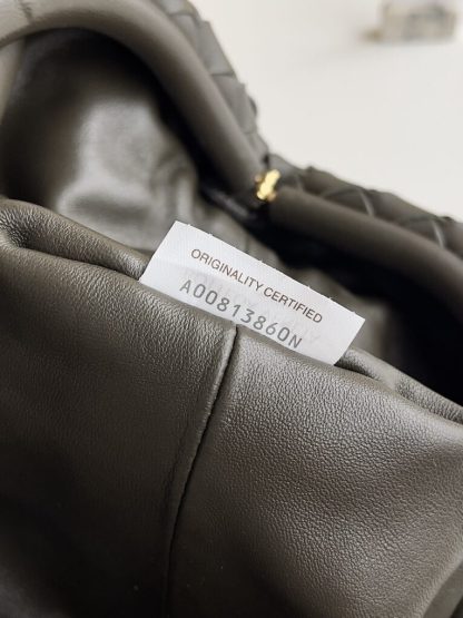  Bottega Veneta Teen Lauren 1980 With Chain Bag Kaki #3707 - Image 2
