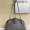 Replica Bottega Veneta Teen Lauren 1980 With Chain Bag Kaki #3707