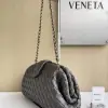  Bottega Veneta Teen Lauren 1980 With Chain Bag Kaki #3707 - Image 9