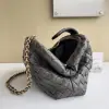  Bottega Veneta Teen Lauren 1980 With Chain Bag Kaki #3707 - Image 3