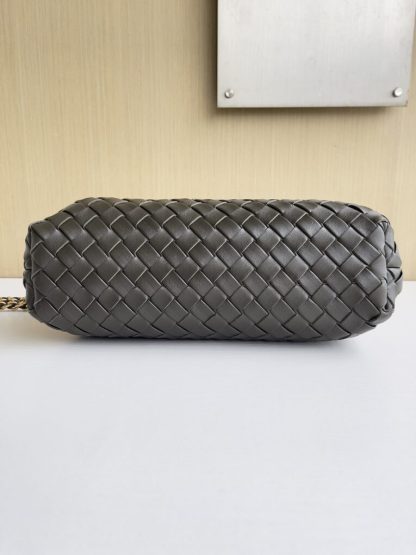  Bottega Veneta Teen Lauren 1980 With Chain Bag Kaki #3707 - Image 10