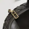  Bottega Veneta Teen Lauren 1980 With Chain Bag Kaki #3707 - Image 5